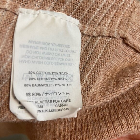 Madewell Cardigan Sweater Womens S Beige Textured Bradley Knit Pockets Lagenlook - Picture 7 of 10